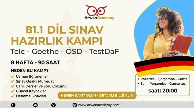 B1.1 Seviye Almanca Eğitimi (6 Ekim) kapak fotoğrafı