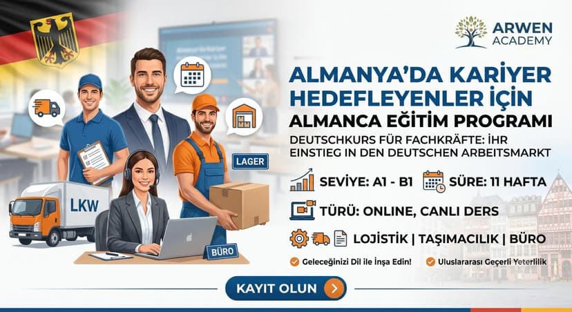 Almanya İş Hayatı Almancası Kursu 07 kapak fotoğrafı