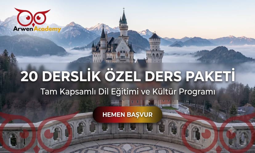20 Saatlik Almanca Birebir Ders Paketi kapak fotoğrafı